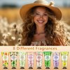 KONEUK 8 Pack Hand Cream Gifts Set For Women, Bulk Hand Lotion Travel Size for Dry Cracked Hands, Gifts for Women, Mini Hand Cream for Baby Shower Party Favors and Bridal Shower Gifts