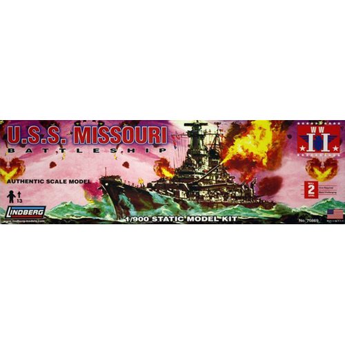 Lindberg U.S.S. Missouri Battleship Building Kit
