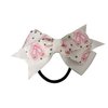 Sportybella - Dance Accessories, Hair Bow with Pink Ballet Slippers Design, Ponytail Holders - Gift for Dancers and Dance Enthusiasts, Hair Elastics