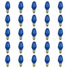 Sunlite 01255 7C7 Incandescent Bulb, 7 Watt, Candelabra E12 Base, C7 Small Night Light, Colored Bulb, Blue, 25 Count