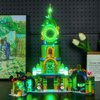 BrickBling LED Lighting Kit Compatible with Lego Wicked Welcome to Emerald City, Creative Light Compatible with Lego 75684-Lights Only, Not Come with Model