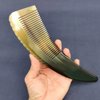 Healeved Horn Comb Hair Detangling Comb Ox Horn Comb Fine Teeth Comb Reusable Hair Comb Women Styling Comb Bone Comb for Hair