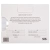 Lettering Envelope Addressing Stencil - Template Ruler Guide for Perfectly Straight Addressing- Fits All Envelopes (1 Pack) - Great for Sending Christmas Holiday Cards