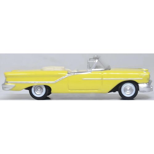 Oxford Diecast 1957 88 Convertible Coronado Yellow 1/87 (HO) Scale Diecast Model Car 87OC57001