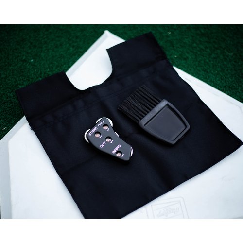 Rawlings | Umpire Accessories Set | Includes 4-Dial Indicator, Brush & Bag