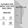 C12rtive Sanding Disc Nail Drill Bits,Diamond Carbide Nail Drill Bit,Professional Manicure & Pedicure Sanding Polishing Bits for Shaping Nail Forms,Cracked Skin Callus Removal for Home Salon & DIY