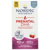 Nordic Naturals Prenatal DHA, Strawberry - 90 Soft Gels - 830 mg Omega-3 + 400 IU Vitamin D3 - Supports Brain Development in Babies During Pregnancy & Lactation - Non-GMO - 45 Servings