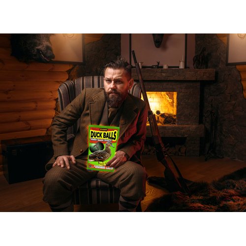 Giant Duck Balls Bath Time Adventure Kit - Funny Gift for Hunters - Duck Hunting Gifts for Men - Stocking Stuffer, Hilarious Gag Gift, Adult Gift Baskets, Dirty Santa, Bath Bomb, Bath Time