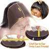 QTHAIR 12A Brazilian Virgin Body Wave Hair Hair Bundles/Closure/Frontal 100% Unprocessed Brazilian Virgin Human Hair Extensions Body Wave Hair (12", 13x4 Frontal)