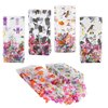 JOYIN 120 Pcs Halloween Cellophane Treat Bags, Halloween Trick or Treat Bags, Clear Plastic Goodie Gift Bags, Halloween Candy Bags for Party Favor Party Supplies