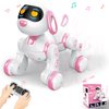 FUUY Robot Dog Toy for Kids, Easy Programmable Remote Control Dog Robot with Head Touch Sensing & Music Function, Imitates Animal Forms Robot Pet Toy Gift for 3-7