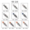 100pcs Mixed Tattoo Cartridge Needles, ATOMUS Assorted Disposable Tattoo Needle 3RL 5RL 7RL 9RL 3RS 5RS 7RS 9RS 5M1 7M1 for Tattoo Machine