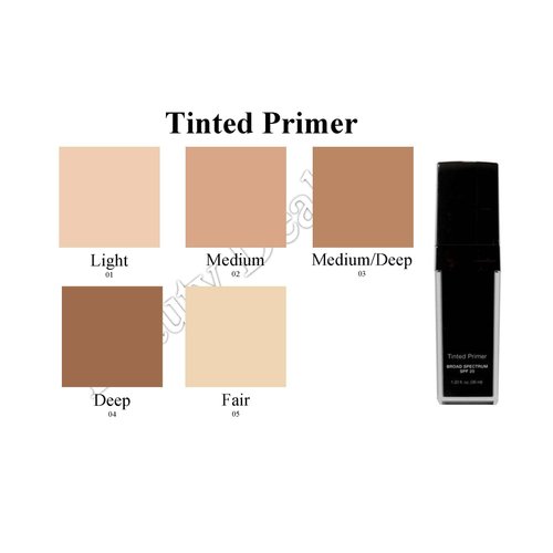Beauty Deals Tinted Face Primer Broad Spectrum SPF 20 Hydrates Smooths and Protects Skin (Light)