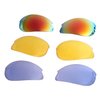 Python RG Multi Lense Racquetball (Squash) Eye Protection w/free case (Eyewear, Goggle, Eyeguard) - WHITE