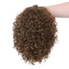 Quantum Love Deep Curly None Lace Front Human Hair Wigs Deep Wave Curly Side Part Wig Short Bob Pixie Cut Brazilian Remy Human Hair Wigs for Women