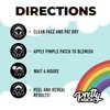 Pretty Much Pretty Patch Pack (1 Pack/72 Count) Pimple Patch, Acne Sticker, Acne Patch, Healing Blemish Dot, Anti-Pimple Popper Sticker, Natural and Gentle for All Skin Types, Day/Night Use