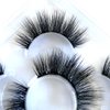 Sunniess False Eyelashes 8D Faux Mink Lashes 100% Handmade Reusable Natural Look Fake Eye lashes Cat-Eye Fluffy Wispy Lashes Dramatic Long Thick Volume Soft Lashes Packs (8d14)