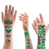 Luminous 4th of July Temporary Tattoos, 10 Sheets Fourth of July Tattoo Stickers for Independence Day Party Supplies