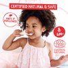 Jack N' Jill Natural Toddler Toothpaste for Baby, Kids and Infants 6 Months & Up, Fluoride Free Training Toothpaste for Toddlers 1-3, 40% Xylitol, BPA Free - Strawberry & Blueberry, 1.76 oz (2 Pack)