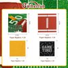 96-Pack Football Party Supplies - 48 Luncheon & 48 Cocktail Napkins | 3-Ply, Disposable, for Tailgate & Birthday Decorations