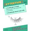 Short Lashes Natural Eyelashes Wispy Lashes Small Eyelashes Natural Lashes False Lashes Fake Eyelashes for Beginners 10 Pairs D-M08