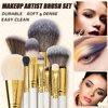 Professional Makeup Brushes Set Premium Quality Goat Hair Synthetic Fiber Powder Foundation Highlight Concealer Eyeshadow Blending By Bueart Design