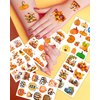 20 Sheets Funny Pumpkins Temporary Tattoos Stickers,216 Pieces Thanksgiving Autumn Harvest Themed Tattoos Stickers Party Decoration Supplies Party favors for Kids Adults
