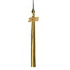 Class Act Graduation Graduation Tassel - Gold Charm - 2 Color, 2023, Green/Gold