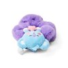 BT21 Dream of Baby KOYA Character Scrunchie Elastic Hair Tie Band Accessories for Women and Girls, Purple/Blue