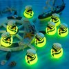 Simgoing 24 Pcs Christmas Cruise Duck Gift Bulk Glow in The Dark Rubber Ducks with Sunglasses Tiny Sailing Ducks Squeaky Nautical Ship Toy for Birthday Party Favors Classroom Carnival