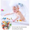 24-Pack Sea Ocean Animal Figures - Realistic Plastic Pool Party Toys Set with Turtle, Octopus, Shark - Children's Educational Birthday Gifts