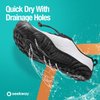 SEEKWAY Water Shoes Quick-Dry Barefoot Sports Aqua Beach Pool Swimming River Lake Hiking Kayaking Surfing Men Women AB004 White SP001