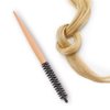Small Volumizing Bangs Hair Brush Hairdressing Comb Hair Curler Brush Makeup Comb Teasing Brush for Blow Dry Hair(20mm)