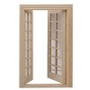 ULTNICE 1:12 Dollhouse Furniture Miniature Wooden Exterior Door 28 Panel