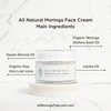 Moringa Oleifera Face Cream, Nourishing, Moisturizing, and Hydrating, Clean Ingredients, Exclusive Formula for Sensitive Skin, Lightweight, All-Natural, Non GMO, Ethically Produced, Jasmine oil scent