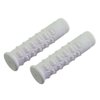 Fenix Skull Bicycle Grips (White)