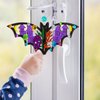 Winlyn 24 Sets Halloween Crafts Bat Crafts DIY Halloween 3D Bat Craft Kits Unfinished Paintable Wood Bat Halloween Crafts for Kids Classroom Activities Art Project Halloween Decorations Party Favors
