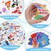 Card Games Go Fish,Old Maid,Slap Jack and Memory Match-4 Decks in 1 Pack,Classic Card Games for Kids Toddlers,Fun Kids Games for Family Party Game Night,Stocking Stuffers Gifts for Boys and Girls