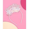 xo, Fetti Cancer Baby Headband - Fits Adult + Child | Zodiac Cancer Hair Accessory, Horoscope Favor, Astrology Birthday Party Decorations