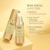 PRAI Beauty 24K Gold Caviar Wrinkle Repair Serum for Face | Anti-Aging Serum with Hyaluronic Acid to Plump and Fill In Wrinkles | Anti-Wrinkle Serum with Vitamin C for Brighter, Firmer Skin | 3.4 Oz