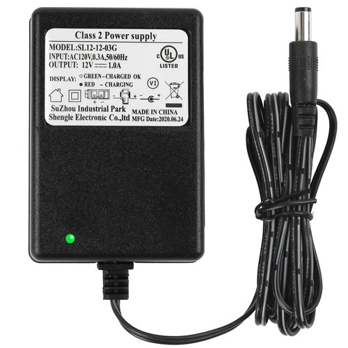 LotFancy 12V Battery Charger for Ride on Car, 12V Kids Ride on Toys Power Supply for Best Choice Products, Kid Trax Dynacraft Wrangler, UL Listed, 5FT Cord