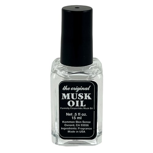 Kommon Skin Sense The Original Musk Oil 0.5 Fl Oz. Formally Cooperlabs Musk Oil