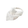 SHENHE Women's Head Scarf Elastic Eyelet Embroidered Headband Hair Bandana Head Kerchief White One-Size