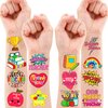 105 PCS Teacher Appreciation Birthday Party Decorations Supplies Favors Apple Thank You Teachers Day Graduation Decor Stickers Temporary Tattoos For Student Boys Girls Gift School Prizes Rewards