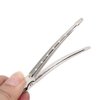 20 Pcs Hair Clips, Professional Non-Slip Stainless Steel Duck Bill Clips for Hair Styling, Hair Coloring, Silver