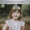 6th Birthday, 6th Birthday Decorations for Girls, 6th Birthday Tiara and Sash, 6th Birthday Gifts for Girls, 6th Birthday Tiara, 6th Birthday Sash, 6th Birthday Crown for Girls, 6th Birthday Crown