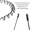 Loucent 3 Pack Metal Hair Band for Men Headband Women Hair Bands Men Unisex Black Wavy Spring Outdoor Sports Headbands for Men's Hair Band Hoop Clips Women Accessories Simple Elastic Non Slip Head Ban