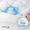 Toddler Travel Kids Air Mattress Pad Sheet Protector Waterproof, Compatible with hiccapop Inflatable Toddler Travel Bed or EnerPlex Kids Inflatable Travel Bed
