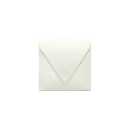 LUXPaper Square Contour Flap Invitation Envelopes | 6 1/2" x 6 1/2" | Quartz Metallic | 80lb. Text | 50 Qty