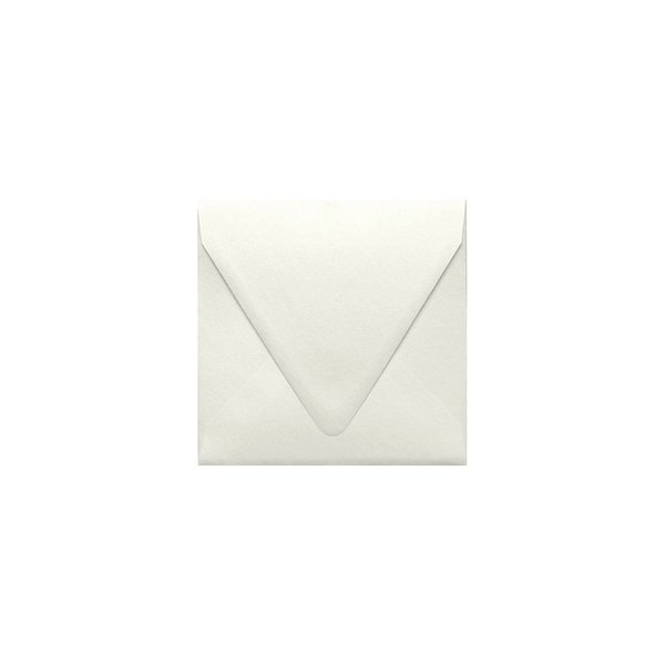 LUXPaper Square Contour Flap Invitation Envelopes | 6 1/2" x 6 1/2" | Quartz Metallic | 80lb. Text | 50 Qty